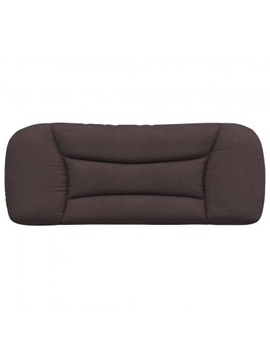 Cuscino Testiera Marrone Scuro 100 cm in Tessuto