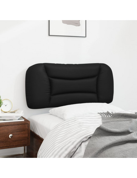 Cuscino Testiera Nero 90 cm in Similpelle