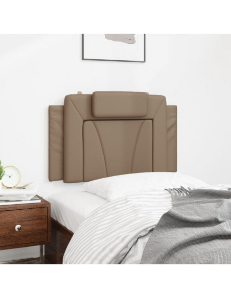 Cuscino Testiera Cappuccino 80 cm in Similpelle