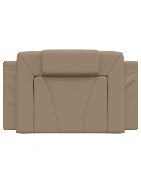 Cuscino Testiera Cappuccino 80 cm in Similpelle