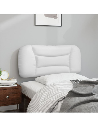 Cuscino Testiera Bianco 80 cm in Similpelle