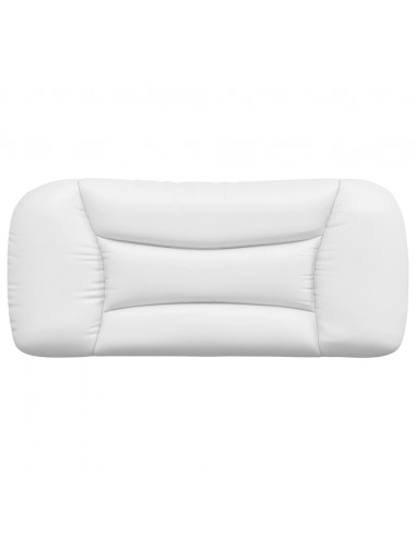 Cuscino Testiera Bianco 80 cm in Similpelle