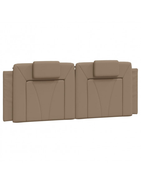 Cuscino Testiera Cappuccino 120 cm in Similpelle