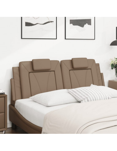 Cuscino Testiera Cappuccino 120 cm in Similpelle