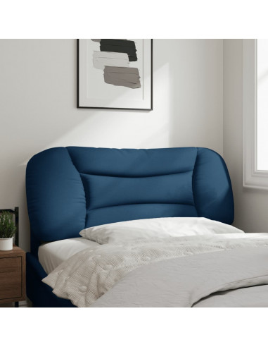 Cuscino Testiera Blu 100 cm in Tessuto