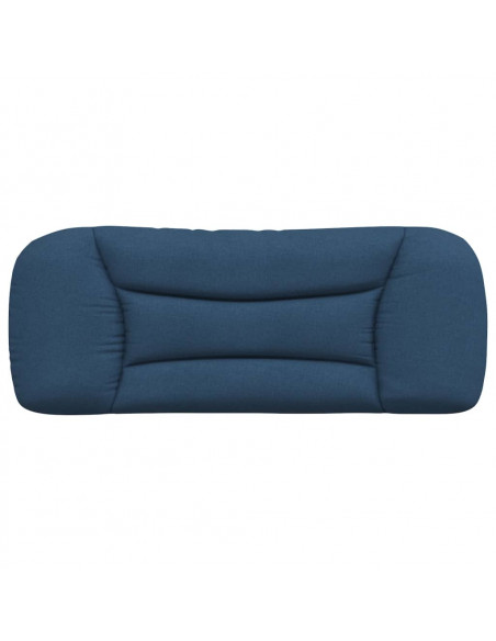 Cuscino Testiera Blu 100 cm in Tessuto