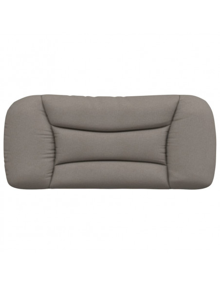 Cuscino Testiera Tortora 80 cm in Tessuto