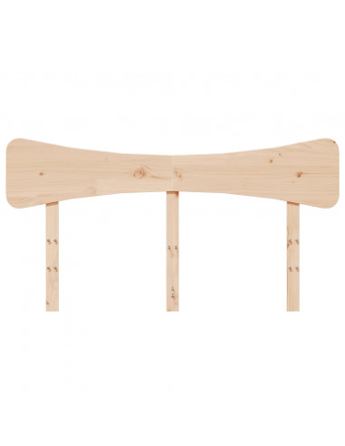 Testiera 150 cm in Legno Massello di Pino