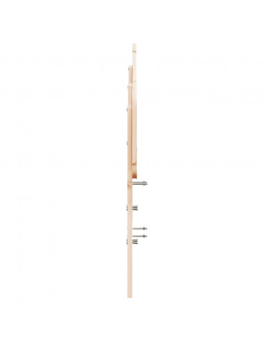 Testiera 150 cm in Legno Massello di Pino