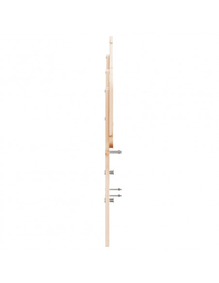 Testiera 150 cm in Legno Massello di Pino