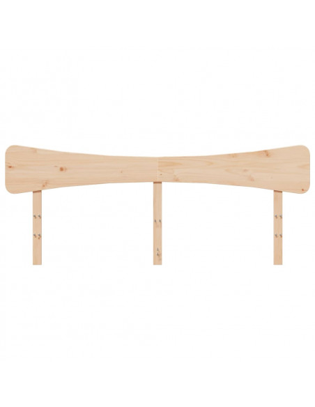 Testiera 200 cm in Legno Massello di Pino