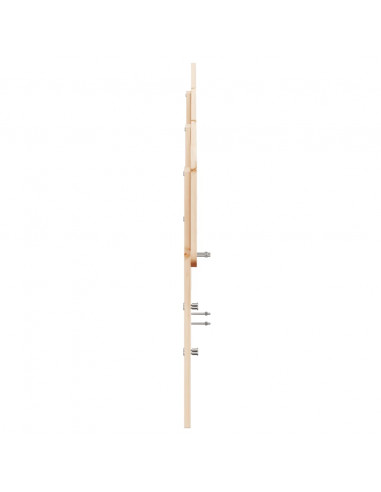 Testiera 200 cm in Legno Massello di Pino