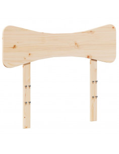 Testiera 100 cm in Legno Massello di Pino 2