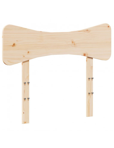 Testiera 100 cm in Legno Massello di Pino