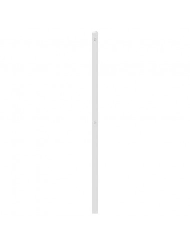 Testiera in Metallo Bianco 80 cm