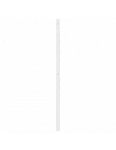 Testiera in Metallo Bianco 100 cm