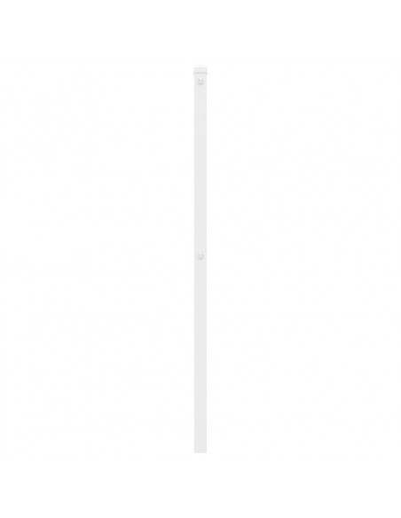 Testiera in Metallo Bianco 75 cm