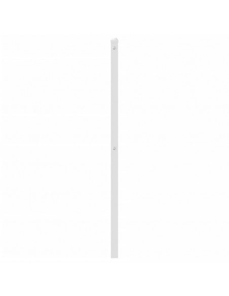 Testiera in Metallo Bianco 75 cm