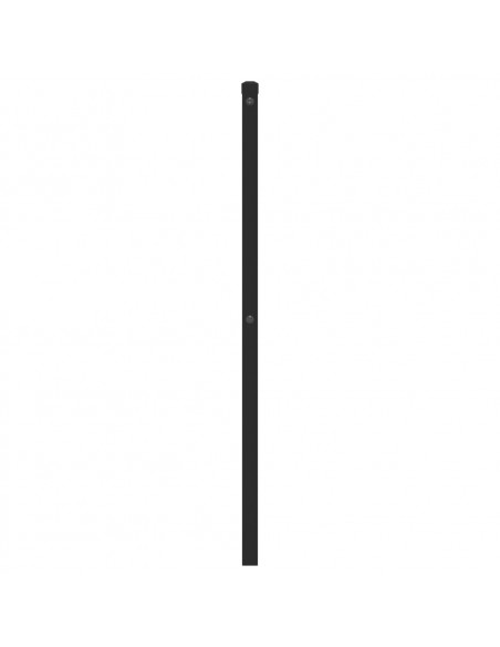 Testiera in Metallo Nero 90 cm