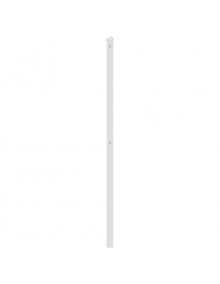 Testiera in Metallo Bianco 90 cm