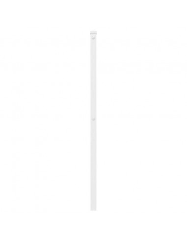 Testiera in Metallo Bianco 80 cm