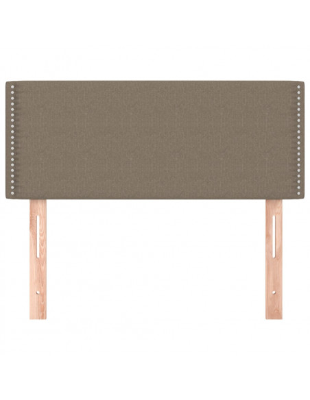 Testiera Tortora 80x5x78/88 cm in Tessuto
