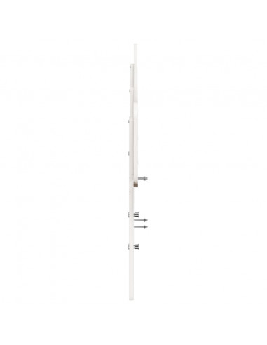 Testiera Bianca 180 cm in Legno Massello di Pino