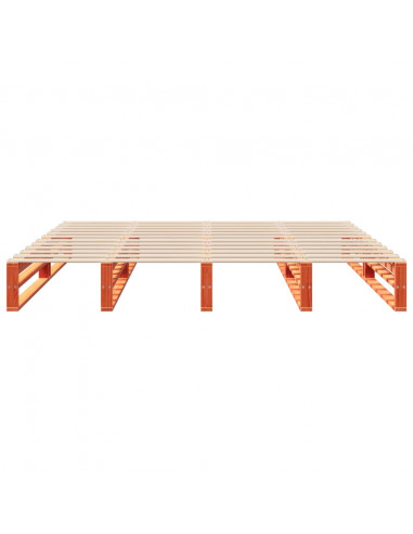 Giroletto Marrone Cera 180x200 cm in Legno Massello di Pino