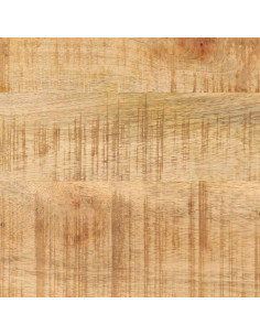 Mobile da Bagno 40x27x90 cm in Legno Massello di Mango e Ferro