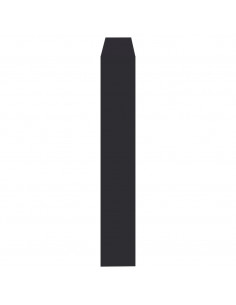 Testiera con Contenitore a LED Nera 140x17x102 cm 2