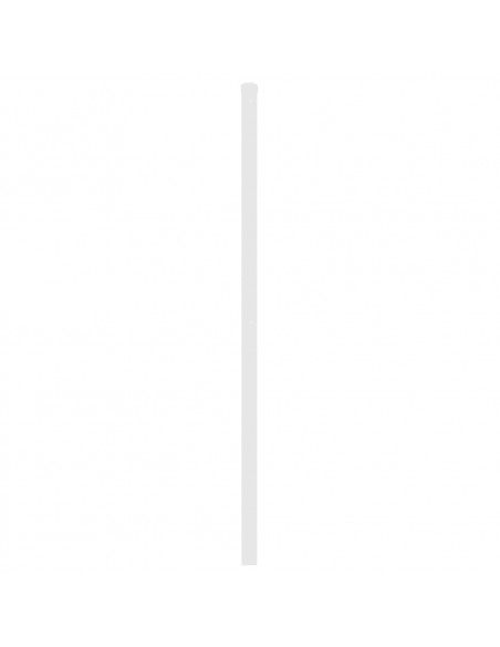 Testiera in Metallo Bianco 120 cm