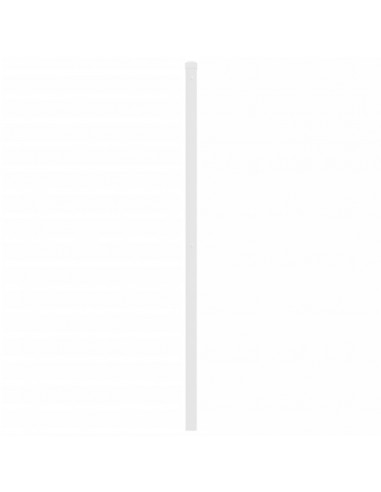 Testiera in Metallo Bianco 160 cm