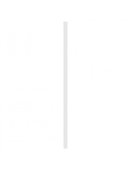 Testiera in Metallo Bianco 193 cm