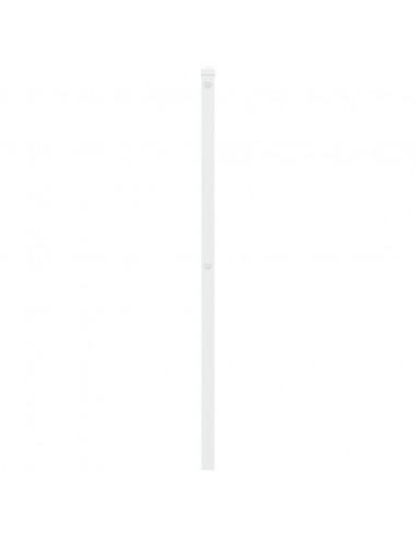 Testiera in Metallo Bianco 107 cm