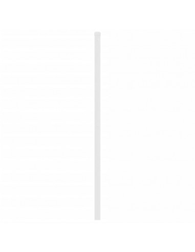 Testiera in Metallo Bianco 200 cm