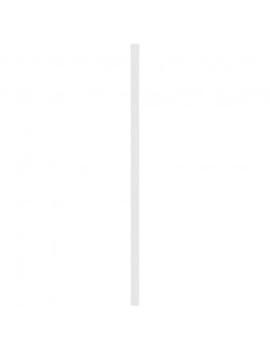 Testiera in Metallo Bianco 180 cm