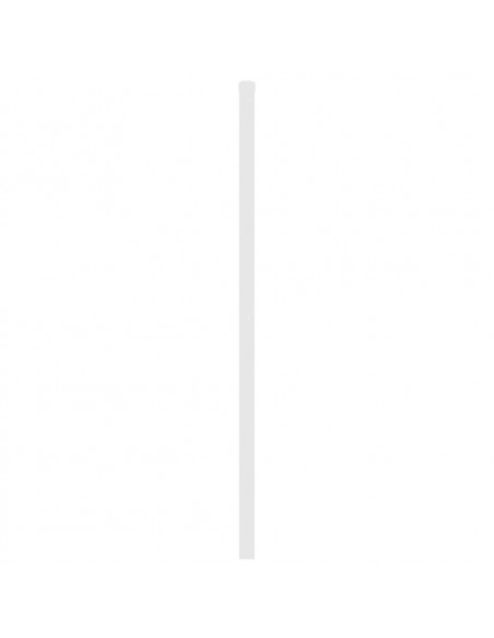 Testiera in Metallo Bianco 180 cm
