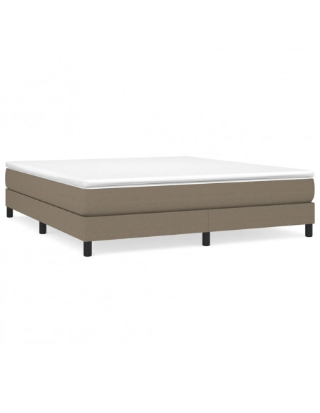 Giroletto a Molle Tortora 180x200 cm in Tessuto