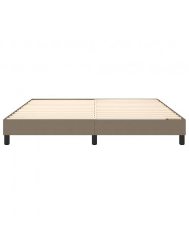 Giroletto a Molle Tortora 180x200 cm in Tessuto