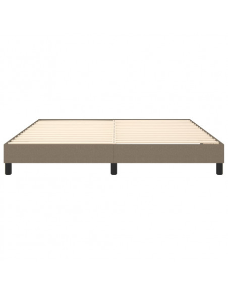 Giroletto a Molle Tortora 180x200 cm in Tessuto