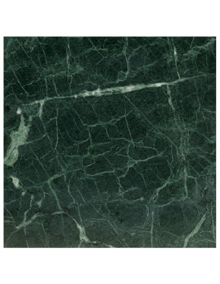 Tavolino da Caffè Verde 60x60x35 cm Pietra Vera Testura Marmo