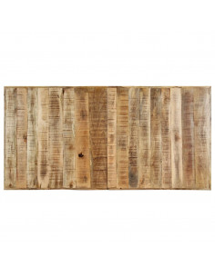 Tavolo da Pranzo 160x80x75 cm in Legno Massello di Mango
