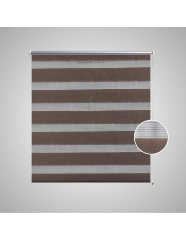 Tenda Oscurante a Zebra 40 x 100 cm Caffè