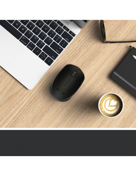 Logitech M171 Mouse Wireless, 2.4 GHz con Mini Ricevitore USB, Rilevamento Ottico, Durata ‎Batteria Fino a 12 Mesi, Mouse Ambi