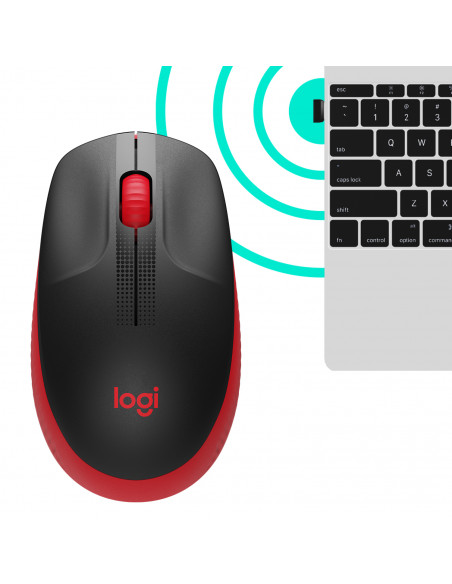 Logitech M190 mouse Ufficio Ambidestro RF Wireless Ottico 1000 DPI