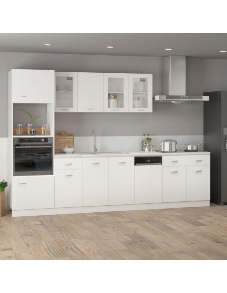 Mobile Inferiore Cassetto Bianco 80x46x81,5cm Legno Multistrato