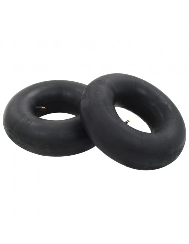 Camere d'Aria per Carriola 2 pz 15x6.00-6 Gomma