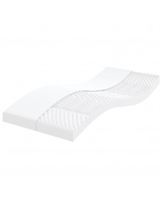 Divano Letto Estraibile con Materassi Nero 90x200 cm in Tessuto 2