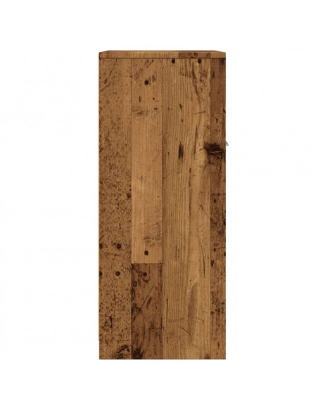 Mobile da Bagno Legno Antico 60x33x80 cm in Legno Multistrato