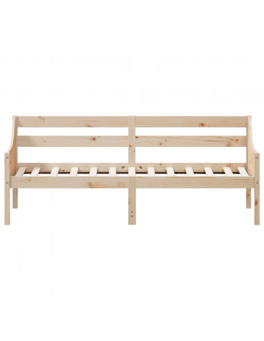 Dormeuse senza Materasso 90x190 cm in Legno Massello di Pino
